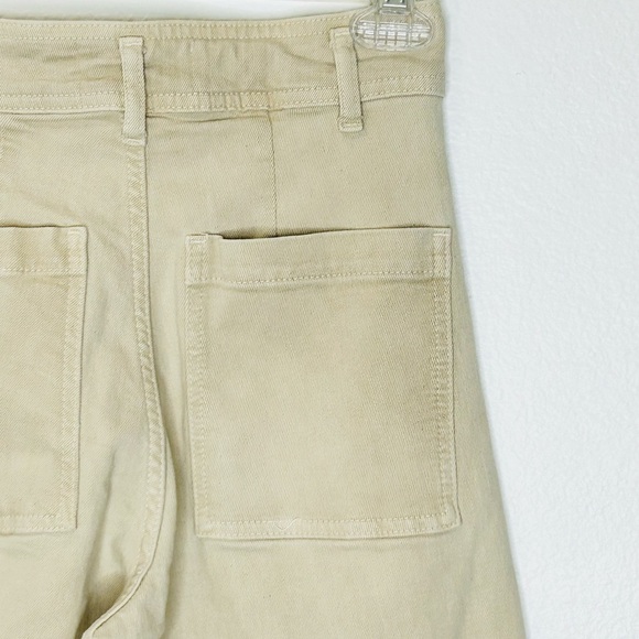 Zara Wide-Leg High-Rise Corduroy Pant - Picture 5 of 8